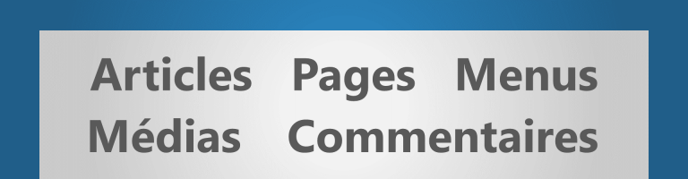 Types de publications